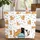 Cartoon Cats Paw Prints Fish Skeletons Your Name Tag - Cat Lover Gift Quilted Tote Bag - 1