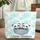 Cartoon Baby Pandas Peeking Denim Pocket - Animal Lover Gift for Kids Quilted Tote Bag - 1