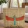 Winged Egyptian Deity Ma'at Isis Hieroglyphs - Ancient Egypt Lover Gift Quilted Tote Bag - 1