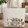 Personalized Opossum Raccoon Badger Acorn Leaves - Wildlife Lover Gift Quilted Tote Bag - 1