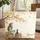 Personalized Girl Reading Black Cat Autumn Tree - Fall Season Book Lover Gift Quilted Tote Bag - 1