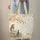 Personalized Girl Reading Black Cat Autumn Tree - Fall Season Book Lover Gift Quilted Tote Bag - 6