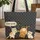 Playful Cartoon Cats Paw Prints Fish Bones - Cat Lover Pet Parent Gift Quilted Tote Bag - 1