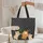 Playful Cartoon Cats Paw Prints Fish Bones - Cat Lover Pet Parent Gift Quilted Tote Bag - 5