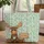 Moose on Log Pine Fern Coffee Cup Wooden Sign - Woodland Wildlife Lover Gift Quilted Tote Bag - 1