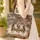 Wild Horses Dust Cloud Personalized Wood Sign - Western Decor Wildlife Lover Gift Quilted Tote Bag - 4
