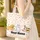 Cartoon Dog Paw Print Bones Personalized Name - Dog Lover Everyday Tote Quilted Tote Bag - 4