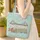 San Francisco Golden Gate Cable Car Crab Homes - Travel Souvenir Gift Quilted Tote Bag - 4