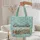San Francisco Golden Gate Cable Car Crab Homes - Travel Souvenir Gift Quilted Tote Bag - 5