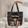 Skeleton Altar Sugar Skull Papel Picado Floral Wreath - Day of the Dead Gift Quilted Tote Bag - 5
