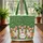 Happy Corgi Dogs Flowers Floral Wreath - Pet Lover Lifestyle Gift Quilted Tote Bag - 3