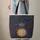 Ornate Golden Sun Crescent Moon Celestial Stars Cosmic Dust Boho Lifestyle Quilted Tote Bag - 6