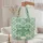 Maltese Cross Filigree Acanthus Leaves Oval Medallion Quilted Tote Bag - 5