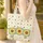 Crochet Sunflower Granny Square Floral Personalized Name Hoop Everyday Tote Gift Quilted Tote Bag - 4