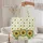Crochet Sunflower Granny Square Floral Personalized Name Hoop Everyday Tote Gift Quilted Tote Bag - 5
