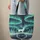 Majestic Deer Aurora Pine Forest Starry Night Winter Gift Quilted Tote Bag - 6