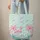 Pink Flamingo Tropical Foliage Personalized - Tropical Lifestyle Gift for Her Quilted Tote Bag - 6