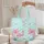 Pink Flamingo Tropical Foliage Personalized - Tropical Lifestyle Gift for Her Quilted Tote Bag - 5