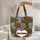 Leopard Tiger Snake Dots Heart Name Text - Everyday Carry Fashion Lifestyle Gift Quilted Tote Bag - 5