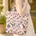Cow Spots Hearts Personalized Cartoon Cows - Everyday Carry Cow Lover Gift Quilted Tote Bag - 4