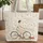 Elegant Woman Vintage Bicycle Puppies Wildflowers - Puppy Lover Gift Quilted Tote Bag - 1