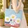White Daisies American Flag Star Cartouche Independence Day Gift Quilted Tote Bag - 4