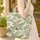 Proud Toucan Tropical Palm Leaves Jungle Foliage - Wildlife Lover Travel Gift Quilted Tote Bag - 4