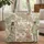 Tropical Foliage Butterflies Orchids Hibiscus - Personalized Name Travel Gift Quilted Tote Bag - 1