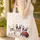 Black White French Bulldogs Pink Roses Rosebuds Green Leaves Wreath - Dog Lover Everyday Gift Quilted Tote Bag - 4