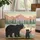 Black Bears Mountain Landscape Personalized Name - Wildlife Lover Gift Quilted Tote Bag - 1