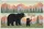 Black Bears Mountain Landscape Personalized Name - Wildlife Lover Gift Quilted Tote Bag - 7