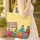 Six Colorful Chickens Personalized Sign Farmhouse Decor Chicken Lover Gift Quilted Tote Bag - 4