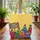 Six Colorful Chickens Personalized Sign Farmhouse Decor Chicken Lover Gift Quilted Tote Bag - 3