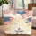 American Flag Fireworks Star - Independence Day Celebration Gift Quilted Tote Bag - 1