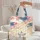 American Flag Fireworks Star - Independence Day Celebration Gift Quilted Tote Bag - 5