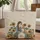 Woman Fox Sunflower Field - Floral Wreath Nature Lover Gift for Women Quilted Tote Bag - 1
