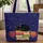 Black Cat Books Mugs - Reading Lover Gift for Bookworm Cat Lover Quilted Tote Bag - 1