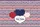Ornate Patriotic Hearts American Flag - Independence Day Celebration Gift Quilted Tote Bag - 7