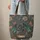 Majestic Dark Blue Dragon Antique Books - Personalized Floral Everyday Tote Gift Quilted Tote Bag - 6
