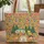 Vintage Camping Trailer Wildflowers Personalized - Travel Essentials Camping Enthusiast Gift Quilted Tote Bag - 1