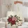 Lush Ribbon Embroidery Roses Rosebud Name Wreath - Birthday Gift for Her Quilted Tote Bag - 5