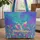 Iridescent Crystalline Forms Your Name - Everyday Carry Gift Quilted Tote Bag - 1