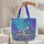 Iridescent Crystalline Forms Your Name - Everyday Carry Gift Quilted Tote Bag - 5