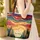 Pine Forest Radiant Suns Floral Wreath - Nature Lover Gift Quilted Tote Bag - 4