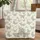 Elegant Ornate Butterflies Circular Name Medallion - Everyday Carryall Quilted Tote Bag - 1