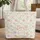 Scattered Blossoms Floral Wreath Name - Everyday Carry Gift Quilted Tote Bag - 1