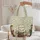 Swirling Vines Ornate Books Wildflower Wreath - Bag Gift for Book Lover Quilted Tote Bag - 5
