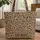 Organic Leopard Spots Name Circle - Everyday Tote Travel Essential for Daily Use Quilted Tote Bag - 1