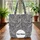Zebra Stripes - Everyday Carry Lifestyle Travel Essential Fashion Accessory Gift Quilted Tote Bag - 3