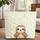 Personalized Baby Sloth Heart Hands - Wildlife Lover Gift Quilted Tote Bag - 1